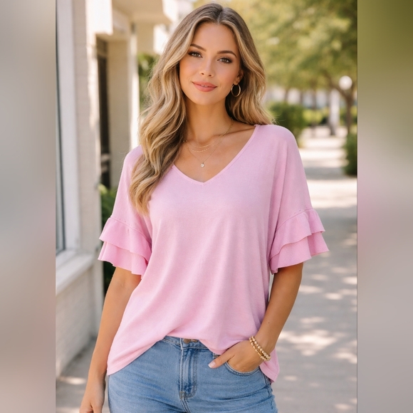 Lilly Pulitzer Tops - Lilly Pulitzer Kresta Sweater Heathered Resort PINK Retail $108 Coolmax M Mint